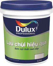Sơn Dulux Pro lau chùi hiệu quả